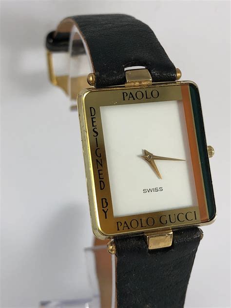 paolo gucci watch vintage|gucci men's watches clearance sale.